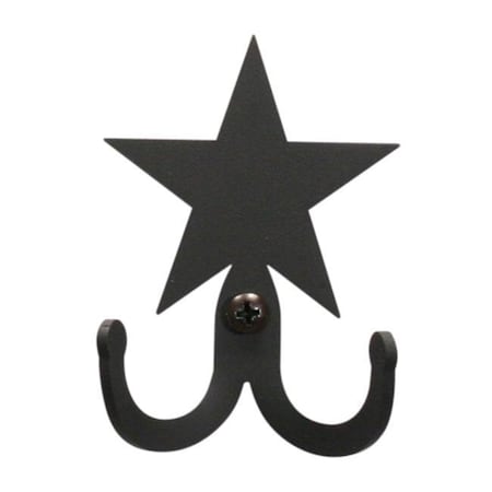 Village Wrought Iron Village Wrought Iron WH-D-45 Star Double Wall Hook WH-D-45